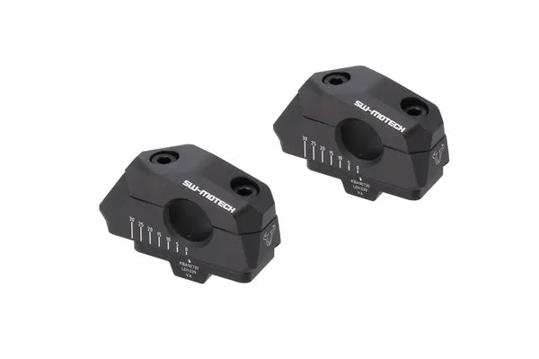 Moto Guzzi V 7 III Carbon [SW-MOTECH] – elevadores de manillar variables para manillares de Ø22