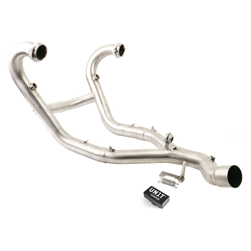 BMW R 12 G/S [2025-2026] - Edelstahl-Abgaskrümmer ohne Katalysator + Motorkontrollleuchte EURO 5+ BMW R12 G/S