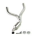 BMW R 1150 GS [1999-2004] - Colector silenciador sin catalizador en acero inoxidable