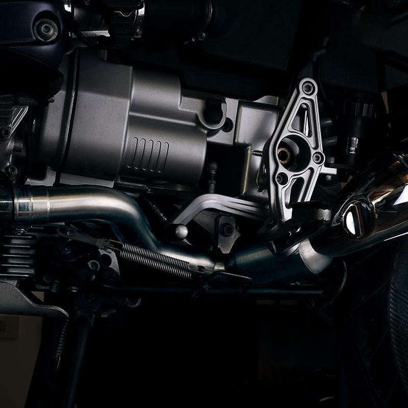 BMW R 1150 GS [1999-2004] - Colector silenciador sin catalizador en acero inoxidable