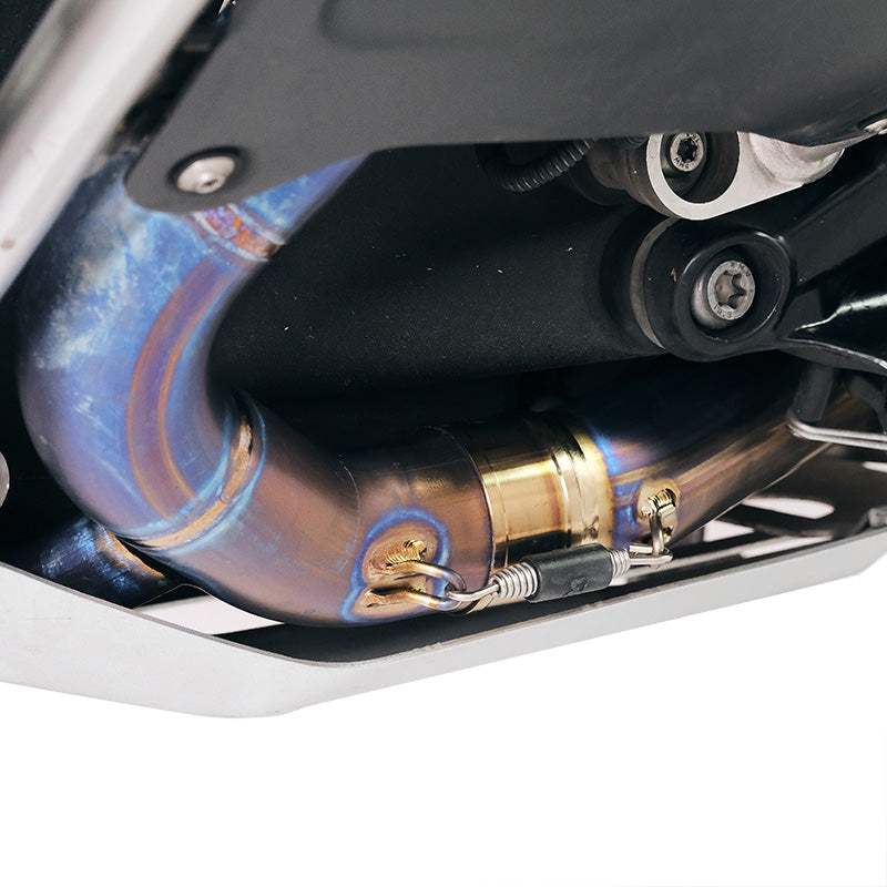 BMW R 1300 GS Adventure [2024–2026] - Akrapovic Titan-Auspuffkrümmer + Motorkontrollleuchte EURO 5 + BMW R1300GS und ADV