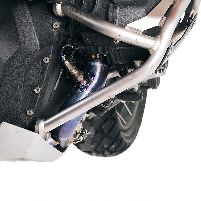 BMW R 1300 GS Adventure [2024–2026] - Akrapovic Titan-Auspuffkrümmer + Motorkontrollleuchte EURO 5 + BMW R1300GS und ADV
