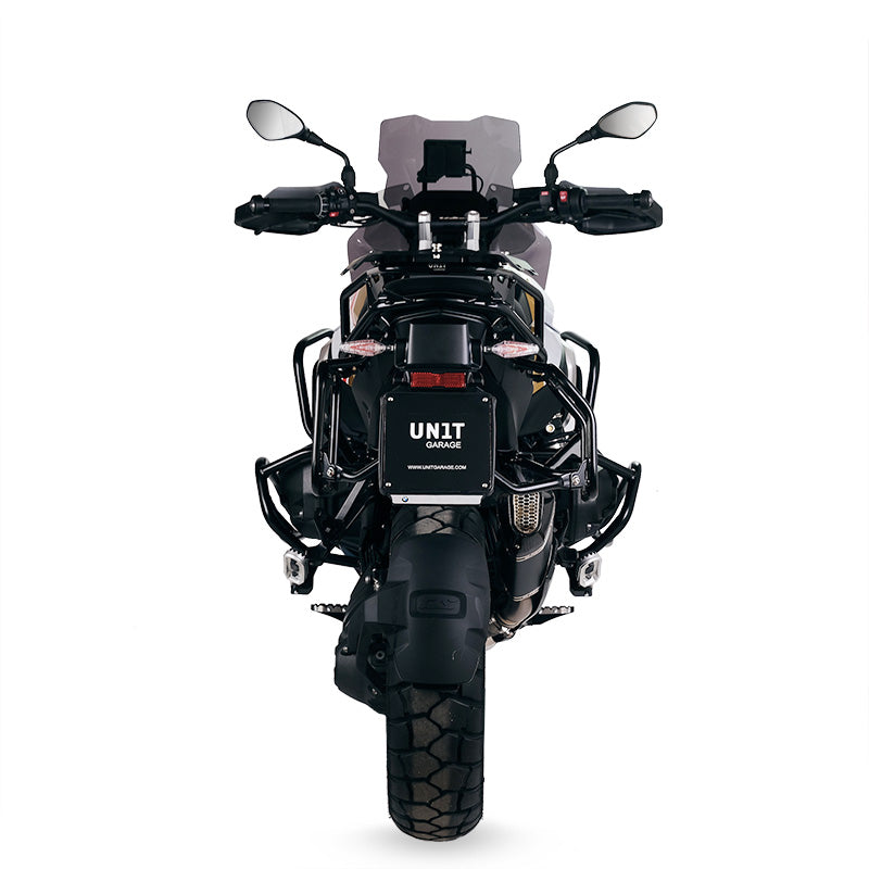 BMW R nineT 1200 Scrambler [2016-2023] - Atlas Aluminium-Taschenpaar 39L+32L + Atlas Aluminium Taschenrahmen