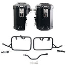 BMW R 12 G/S [2025-2026] - Par de bolsas de aluminio Atlas 39L+32L + Marco de alforjas de aluminio Atlas BMW R12 G/S