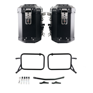 BMW R 1150 GS Adventure [2002-2006] - Par de bolsas de aluminio Atlas 39L + 39L con marco de bolsa