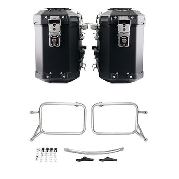 BMW R 850 GS / R 1100 GS / R 1150 GS Adventure [1994-2004] - Atlas Alu-Taschenpaar 39L + 39L + Taschenrahmen Alu R850R - R1100R - R1150R, R850GS - R1100GS - R1150GS & ADV