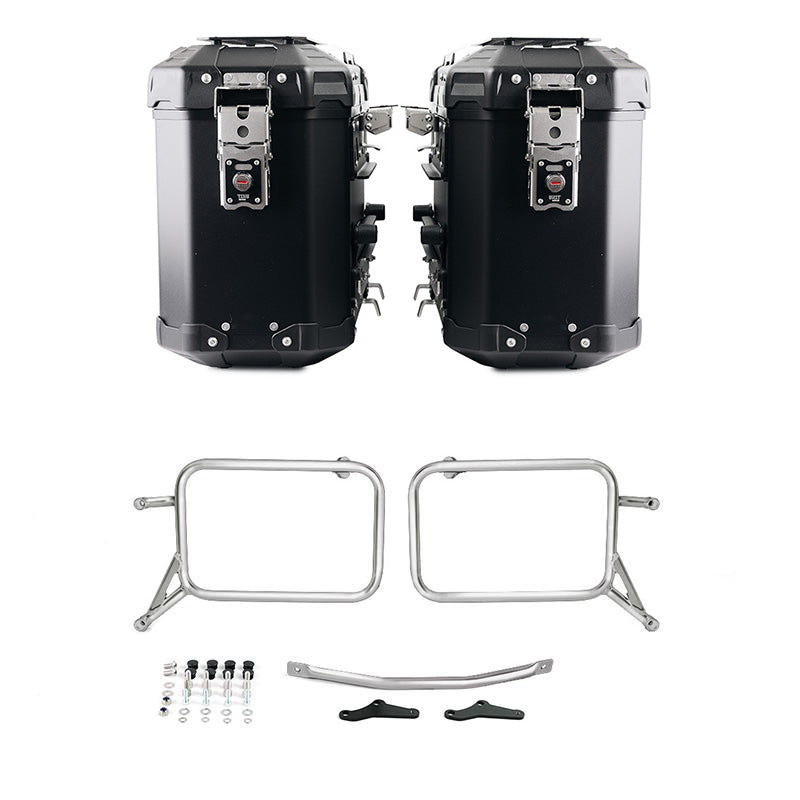 BMW R 1150 R [2000-2006] - Par de bolsas de aluminio Atlas 39L + 39L con marco de bolsa