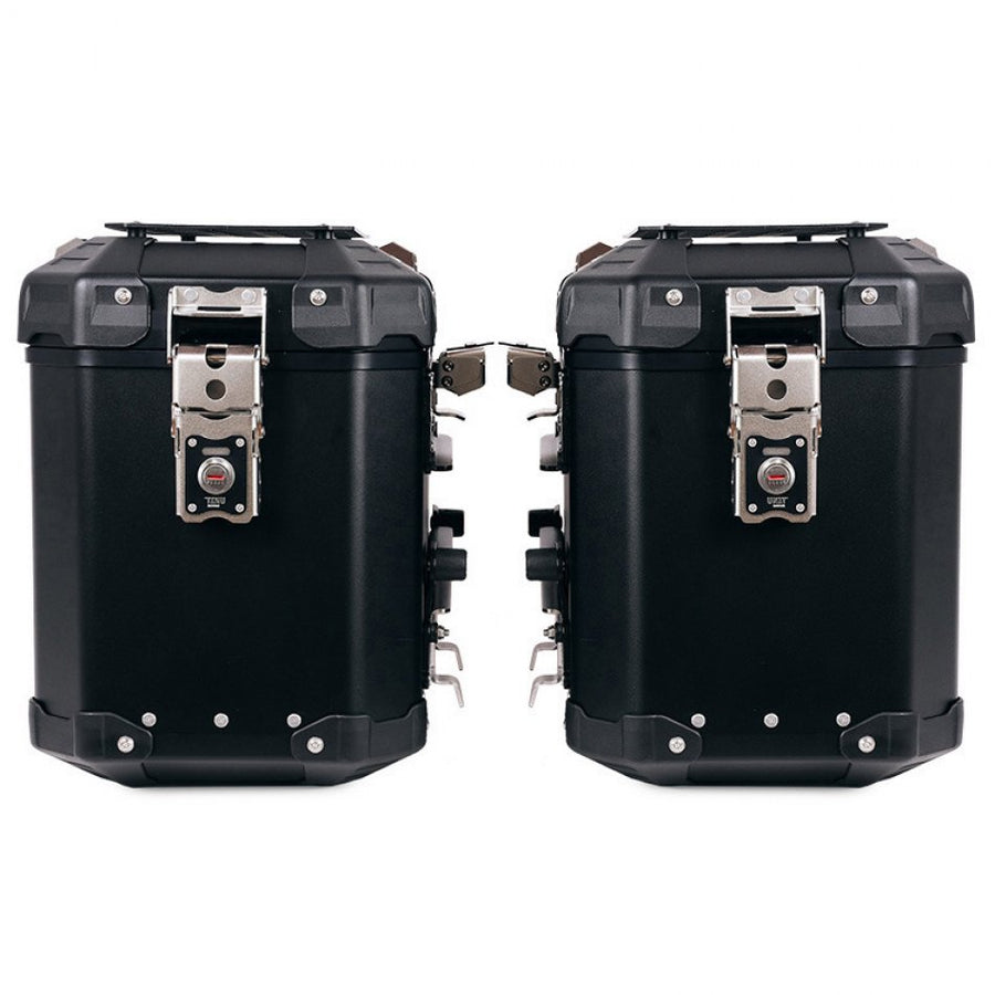 BMW R 850 R / R 1100 R [1993-2002] - Atlas Alu-Seitenkoffer-Set 48L + 48L mit Taschenrahmen
