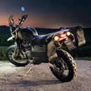 BMW F 850 GS [2018-2024] - Paar Cult-Seitentaschen aus Spaltleder 40L - 50L + Aluminiumplatte
