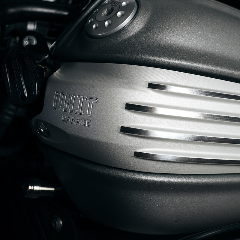 BMW R 12 G/S [2025-2026] - Par de protectores de bobina de encendido plateados para BMW R12