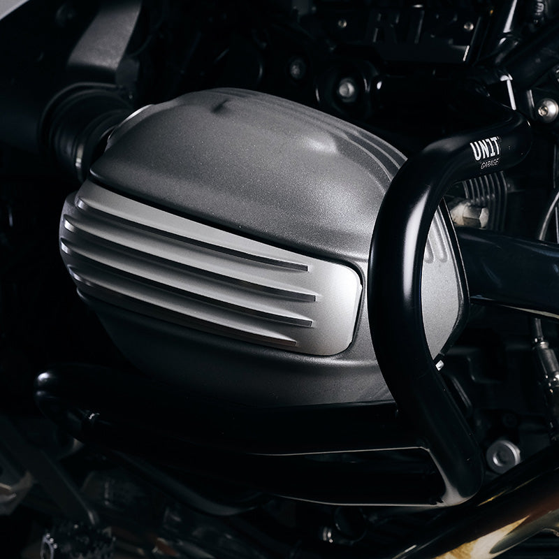 BMW R 12 G/S [2025-2026] - Par de protectores de bobina de encendido plateados para BMW R12