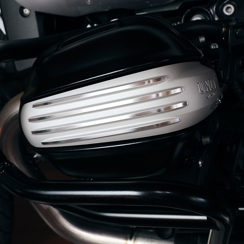 BMW R 12 G/S [2025-2026] - Par de protectores de bobina de encendido plateados para BMW R12