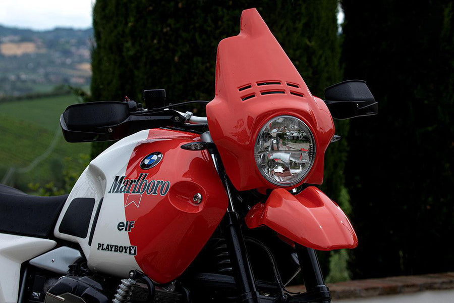 BMW R 120 G/S ADV [2004-2012] - Tapa depósito blanco alpino/rojo