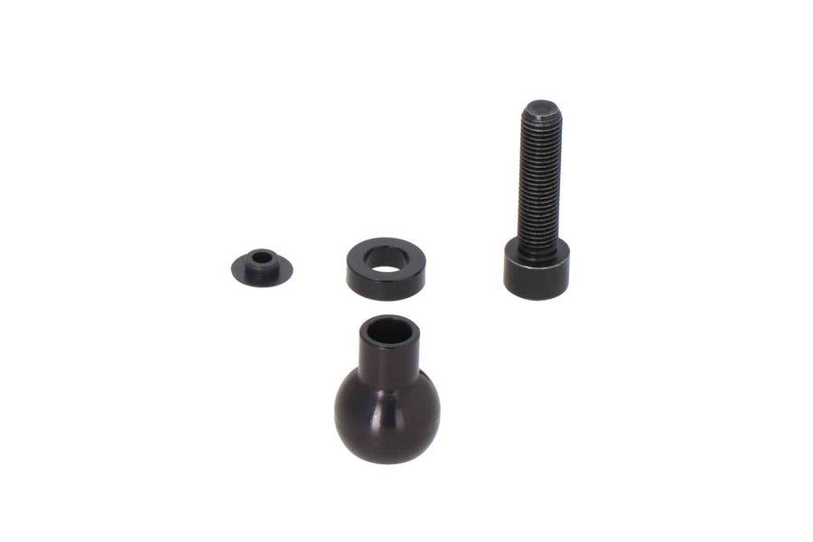 [SW-MOTECH] - Bola de 1 pulgada para rosca de espejo M10 x 1,25 mm, negra - imagen 1