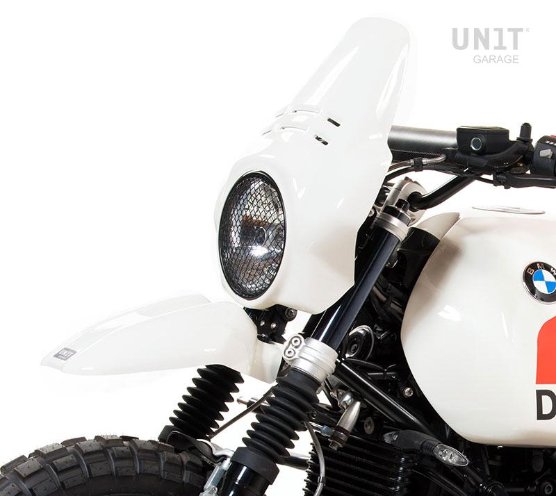 BMW R nineT 1200 Urban G/S (escape bajo) [2017-2023] - Parabrisas Fenouil + guardabarros NineT Urban GS