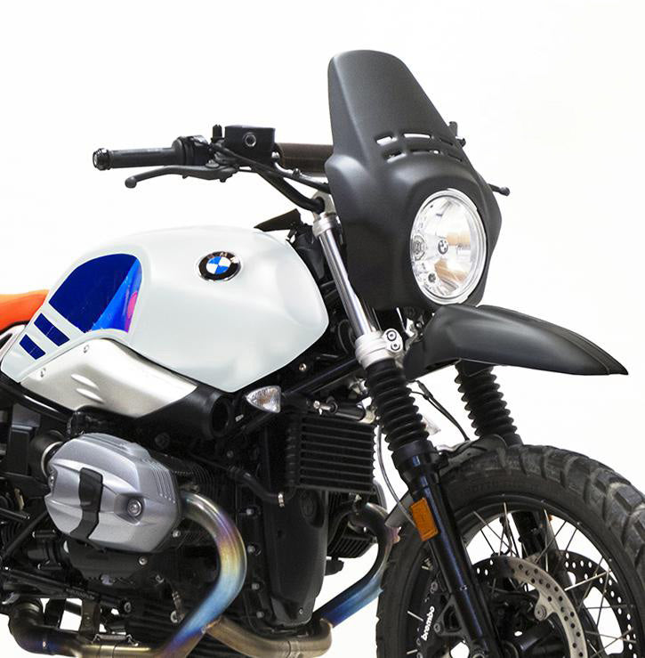 BMW R nineT 1200 Urban G/S (escape bajo) [2017-2023] - Parabrisas Fenouil + guardabarros NineT Urban GS