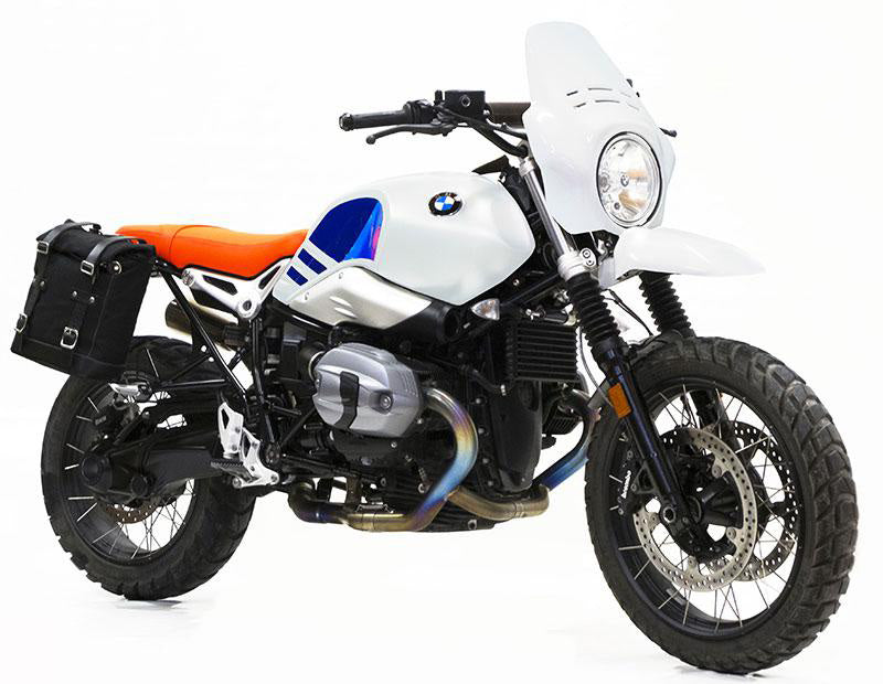 BMW R nineT 1200 Urban G/S (escape bajo) [2017-2023] - Parabrisas Fenouil + guardabarros NineT Urban GS