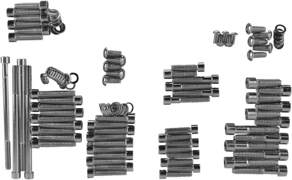 Harley Davidson FX [ESPECIALIDADES DE ARRASTRE] – Juego completo de tornillos de motor