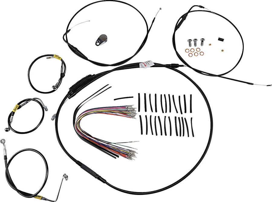 harley davidson touring [BURLY BRAND] - juego de herrajes para manillares para modelos Touring más antiguos con manillar Bagger Bar