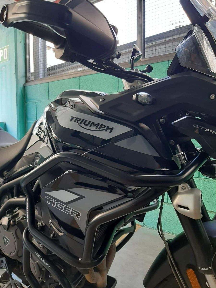 Triumph Tiger 900 Rally [2020-2023] - soporte de protección de tanques sólido