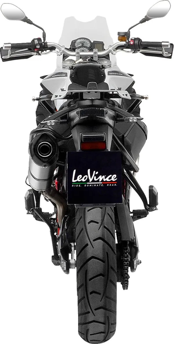 BMW F 800 GS Adventure [LEOVINCE] – Silenciador deslizante LV One Evo de acero inoxidable