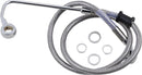 harley davidson fxsb [ESPECIALIDADES DE ARRASTRE] - Kit de latiguillos de freno de acero inoxidable-2