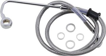 harley davidson fxsb [ESPECIALIDADES DE ARRASTRE] - Kit de latiguillos de freno de acero inoxidable - 0