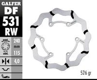 Yamaha Yz 125 [2024, 2024-2026] - DISCO DE FRENO FIJO ONDULADO RANURADO OVERSIZE – Imagen 6