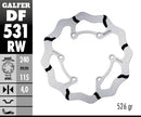 Yamaha Yz 125 [2024, 2024-2026] - DISCO DE FRENO FIJO ONDULADO RANURADO OVERSIZE – Imagen 4