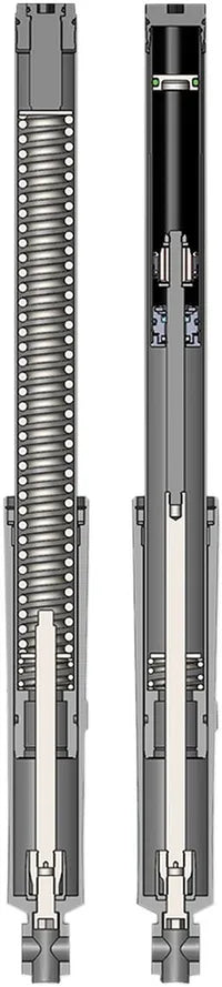 Harley Davidson Flhtk [SUSPENSIÓN PROGRESIVA] – Kit de horquilla de cartucho monotubo