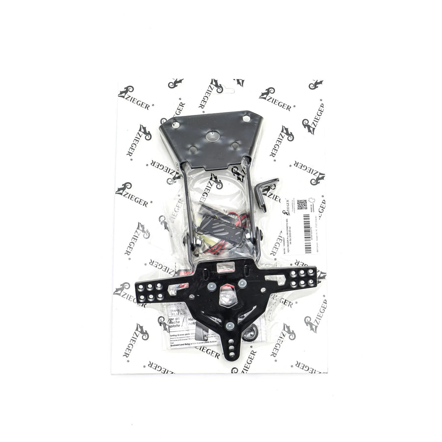 cf moto 650 [ZIEGER] – Portamatrículas PRO tipo D