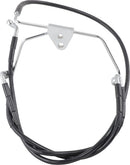 harley davidson flhtcui [ESPECIALIDADES DE ARRASTRE] - Kit de línea de freno de vinilo negro extendido-1