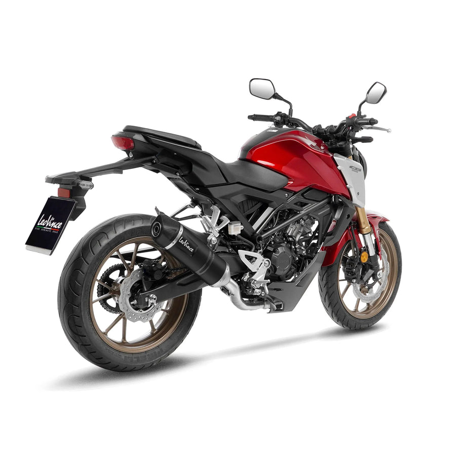 honda cb 125 [LEOVINCE] – Sistema de escape completo LV One Evo Black Edition