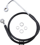 harley davidson fxsb [ESPECIALIDADES DE ARRASTRE] - Kit de latiguillos de freno de acero inoxidable-1
