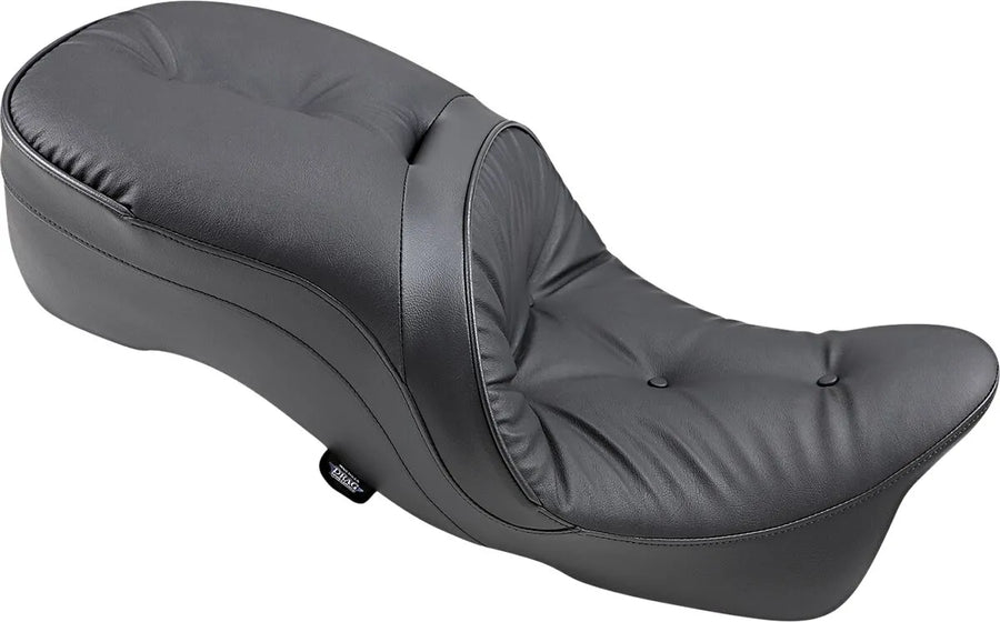 harley davidson touring [ESPECIALIDADES DE ARRASTRE] - Asiento de cuero para 2 personas, compatible con respaldo, touring