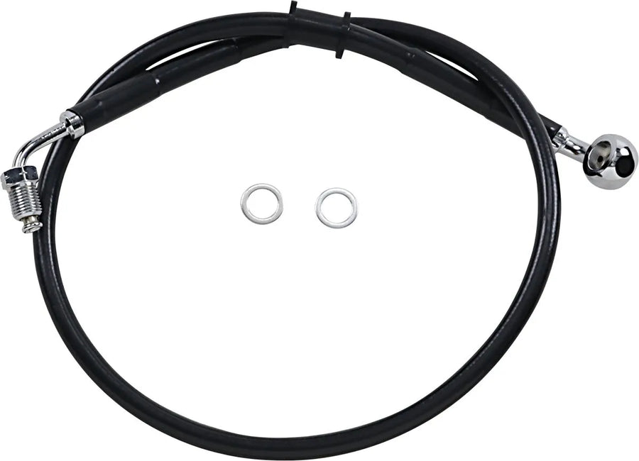 harley davidson flde [ESPECIALIDADES DE ARRASTRE] - Línea de freno extendida de acero inoxidable