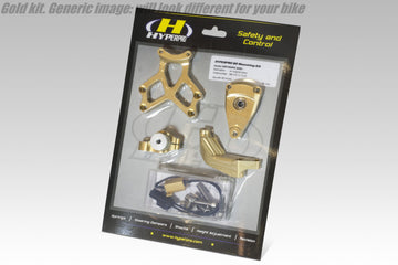 Honda CBR 650 F [HYPERPRO] – Lenkungsdämpfer-Montagesatz, Gold (MK-HO06-T010)