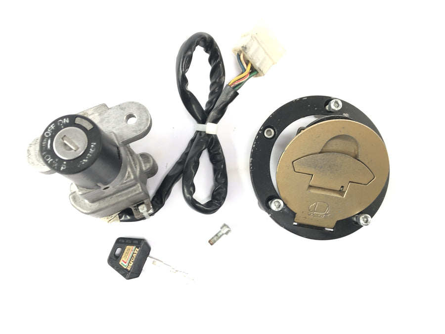 Ducati Monster M600 [1995] - Kit de la llave del conjunto de cubierta del tanque de bloqueo de encendido
