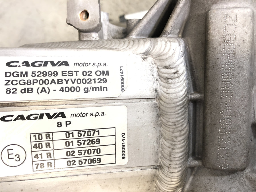 Cagiva Mito 125 EVO 8P [2000] - Marco 22kw - De pie roto