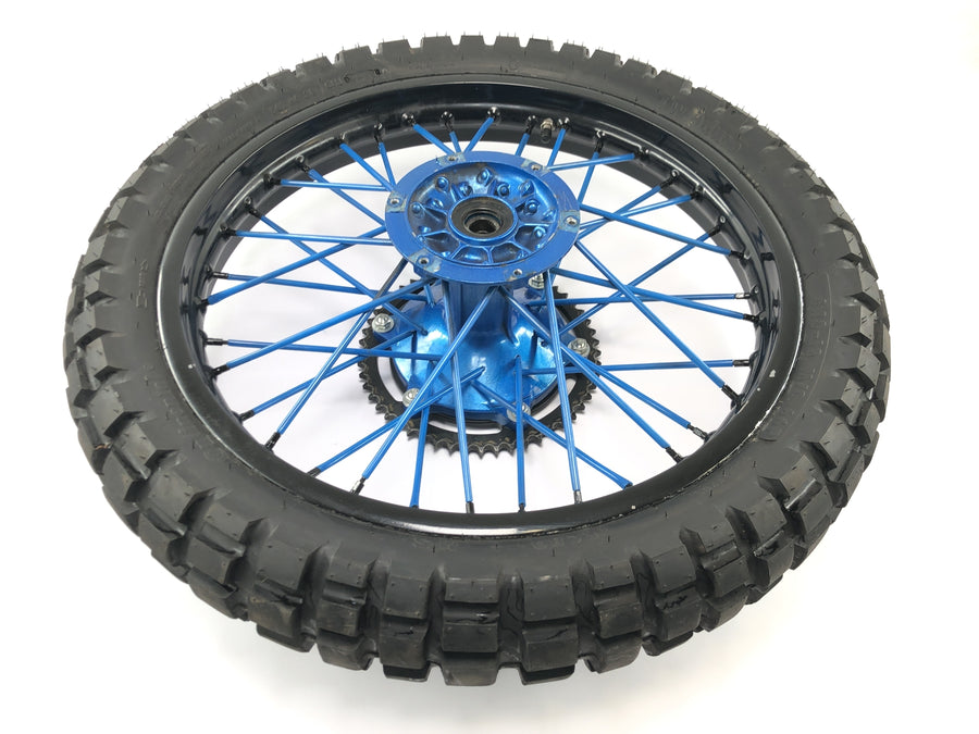Yamaha DT 125 R DE03 [2000] - juego de ruedas llantas delanteras 1,60 x 21" traseras 1,85 x 18"