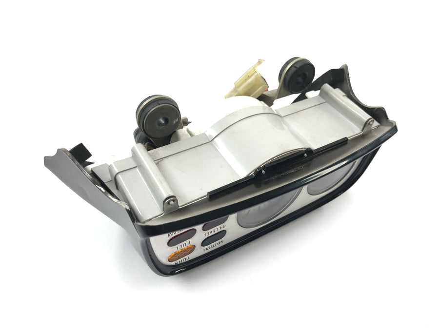 Yamaha V Max 1200 2LT [1998] - Luces indicadoras de la pantalla de temperatura del tacómetro de la pantalla de instrumentos de cabina