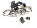 Kawasaki Versys KLE 650 A [2006] - Juego de cerradura con cerradura de encendido del puente de la horquilla superior cerradura de asiento-5