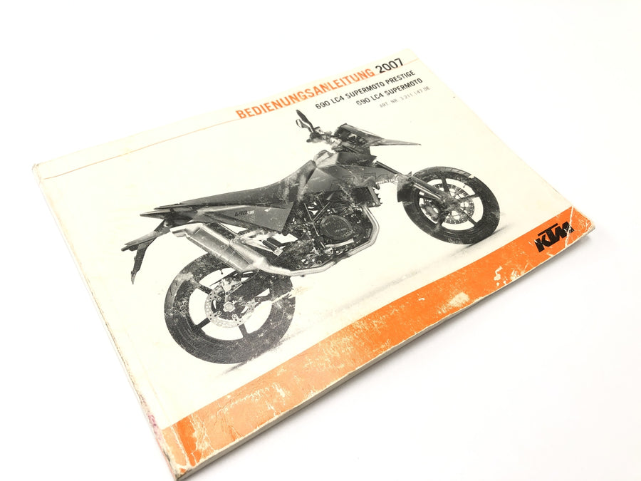 KTM 690 SM Prestige [2007] - Instrucciones de operación
