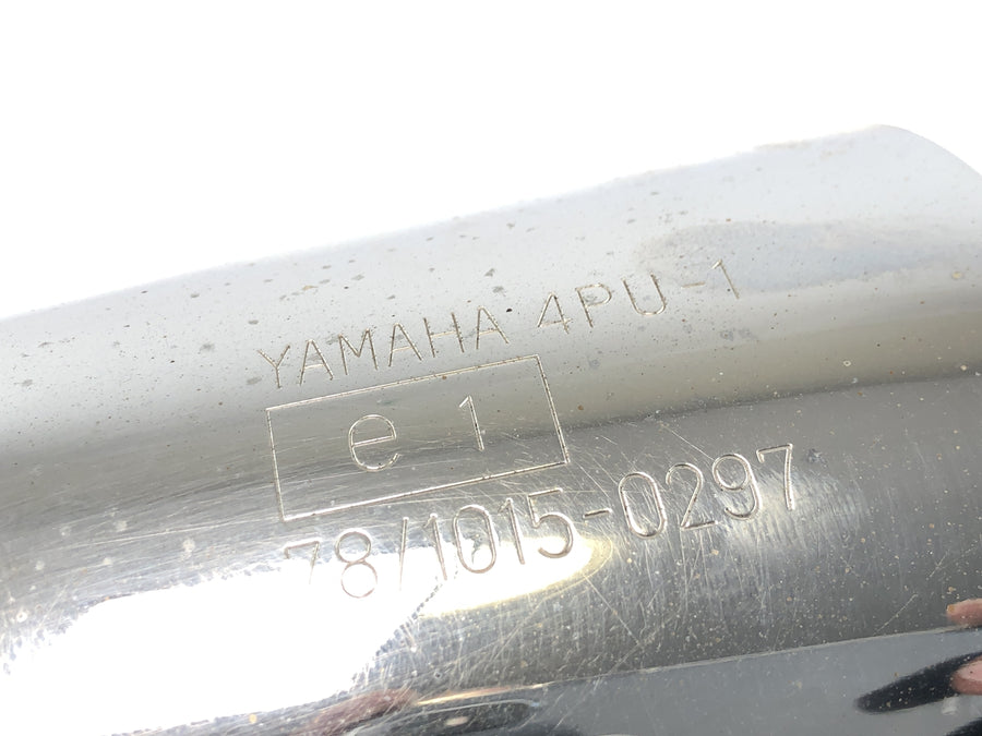 Yamaha XJR 1200 4PU [1996] - Silenciador escape cromado izquierdo