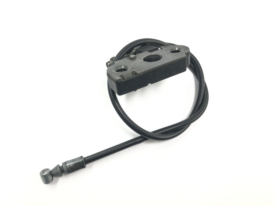 Triumph Tiger 955i 709EN [2003] - Bloqueo de asiento con cable Bowden