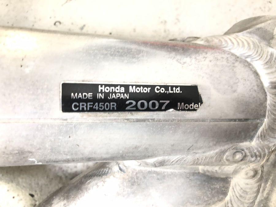 Honda CRF 450 R [2007] - Chasis principal aluminio sin papeles