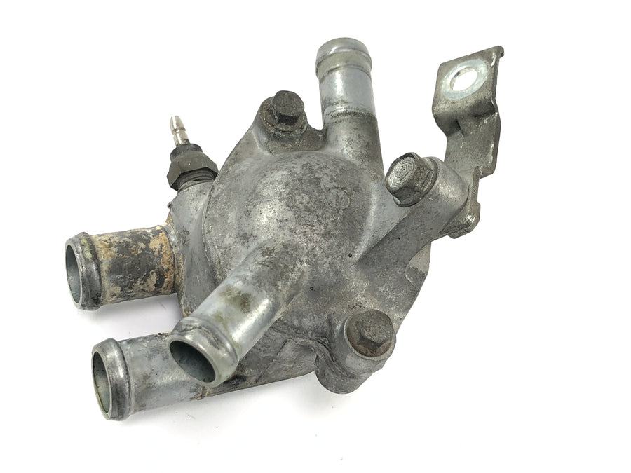 Honda XRV 750 Africa Twin RD04 [1992] - Termostato de refrigerante Caja del termostato de refrigerante Distribuidor de refrigerante Distribuidor de agua