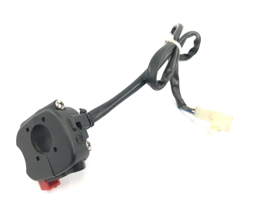 SWM SM 125 R [2018] - Montaje manillar interruptor manillar derecho stop
