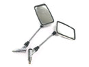 Yamaha XJR 1300 RP02 [2000] - Espejo retrovisor exterior cromado rectangular par-1