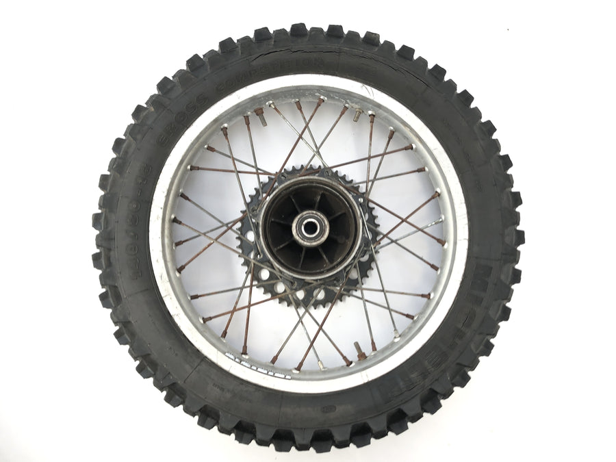 Yamaha TT 600 59X [1986] - Hinters Rim Rim 2.50 x 18 "Tires porosos